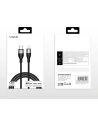 Hurtownia GSM - Kabel pleciony USAMS MJEMS M2 MFI USB-C -Lightning PD 60W Fast Charging 1.2 m czarny/black SJ330USB02 - USA575BLK - {ean13} - Hurt