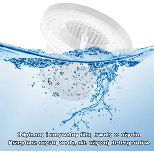 Odkurzacz mini bezprzewodowy USAMS 80W czarny/black XCQZB10801