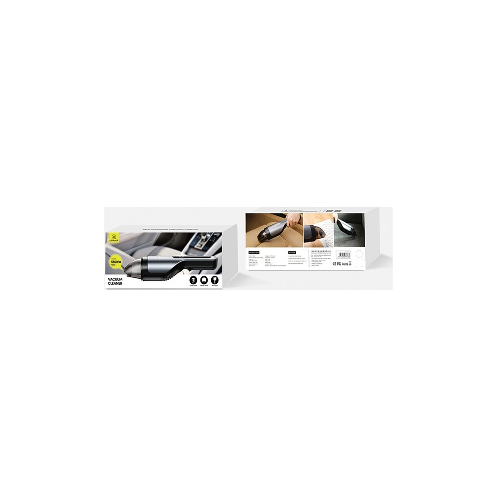 Hurtownia GSM - Mini bezdrátový vysavač USAMS 80W černý/black XCQZB10801 - USA579BLK - {ean13} - Hurt