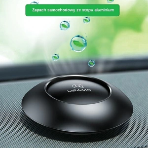 Wholesale USAMS Refreshing Car Fragrance silver grey ZB180XX02 (US-ZB180) - USA582SLV - {ean13} - Hurt