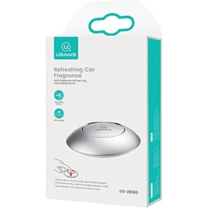 Wholesale USAMS Refreshing Car Fragrance silver grey ZB180XX02 (US-ZB180) - USA582SLV - {ean13} - Hurt
