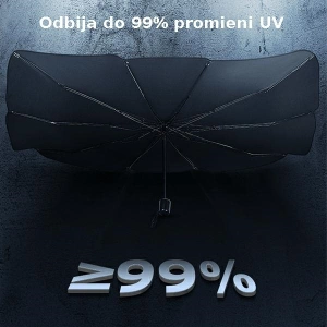 Wholesale USAMS Car Windshield Sunshade Umbrella US-ZB235 CZZYS01 - USA584 - {ean13} - Hurt