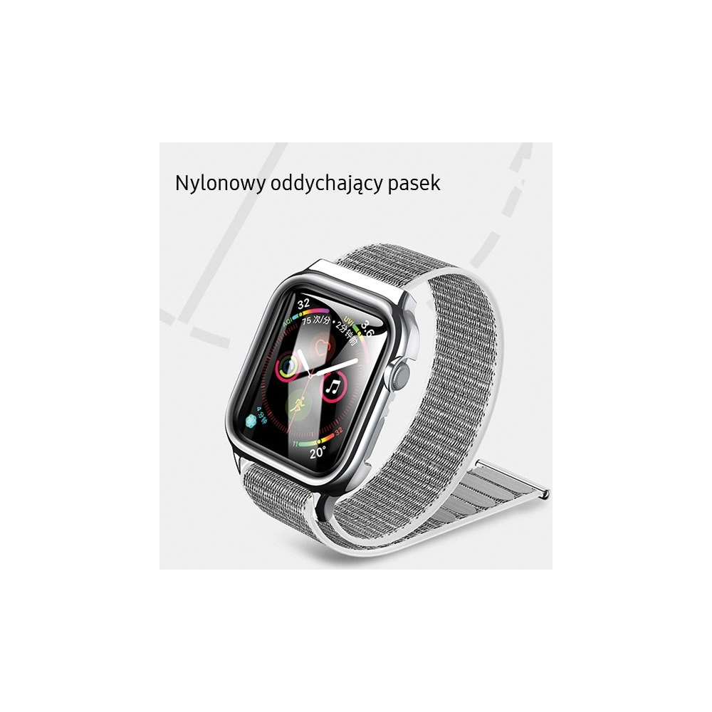 Wholesale USAMS strap Apple Watch 4/5/6/7/SE/8/9/10 40/41/42mm black ZB73IW1 - USA592BLK - {ean13} - Hurt