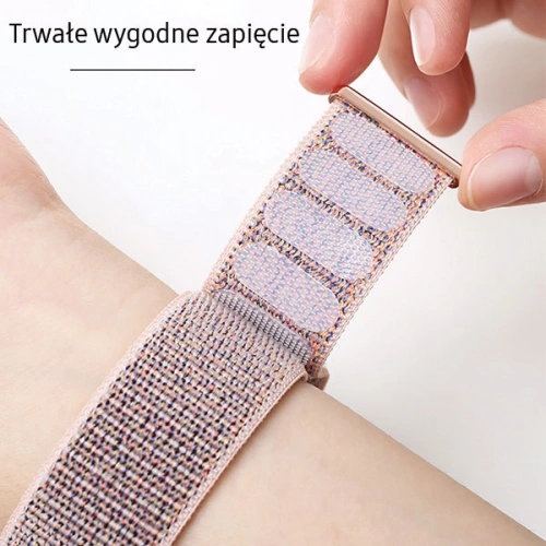 Pasek USAMS Apple Watch 4/5/6/7/SE/8/9/10 40/41/42mm czarny/black ZB73IW1