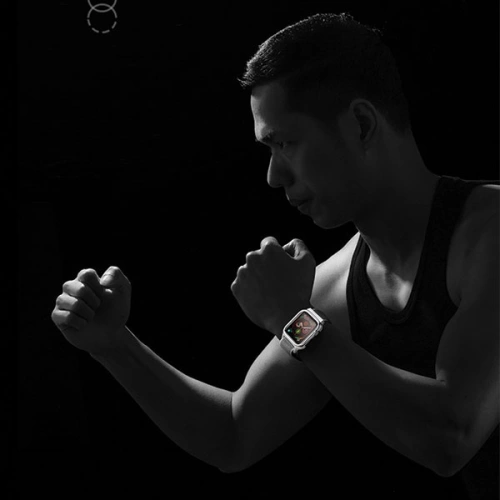 Pasek USAMS Apple Watch 4/5/6/7/SE/8/9/10 40/41/42mm czarny/black ZB73IW1