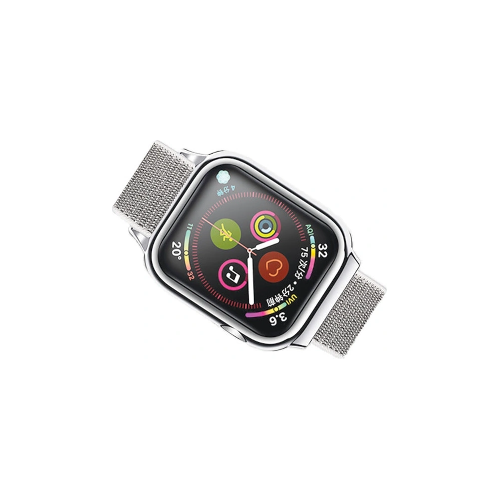 Hurtownia GSM - Pasek USAMS Apple Watch 4/5/6/7/SE/8/9/10 40/41/42mm stříbrný/silver ZB73IW2 - USA593SLV - {ean13} - Hurt