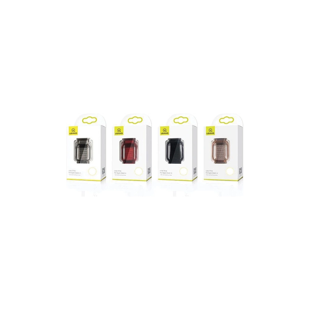Hurtownia GSM - Pasek USAMS Apple Watch 4/5/6/7/SE/8/9/10 40/41/42mm stříbrný/silver ZB73IW2 - USA593SLV - {ean13} - Hurt