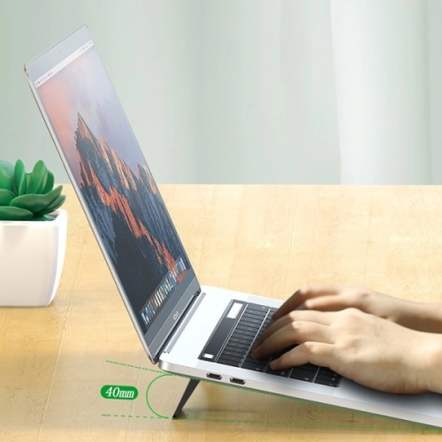 Podstawka pod laptop/tablet USAMS czarny/black ZJ054PBZJ01 [2 PACK]