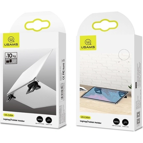 Podstawka pod laptop/tablet USAMS czarny/black ZJ054PBZJ01 [2 PACK]