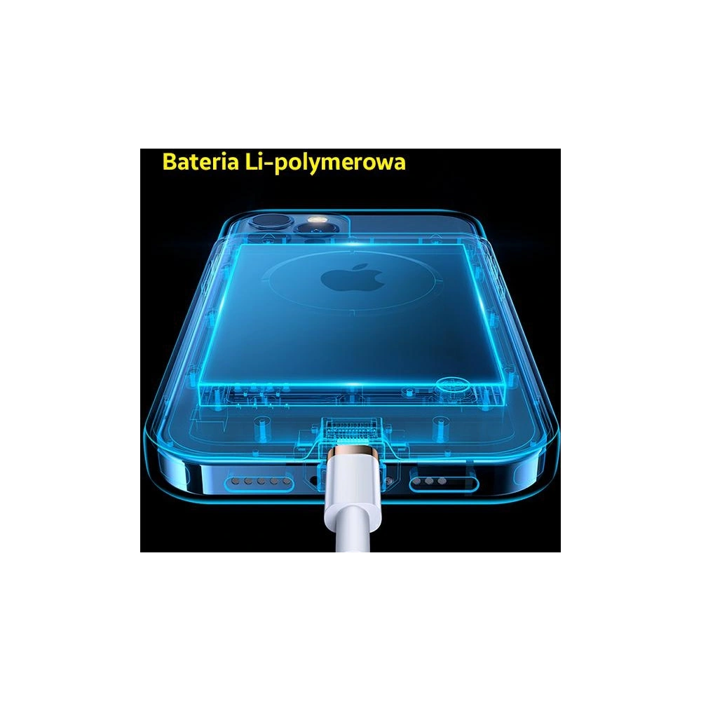 Hurtownia GSM - Etui USAMS Power Case Apple iPhone 12 mini 2500mAh černý/black 2K5CD15601 powerbank - USA608BLK - {ean13} - Hurt
