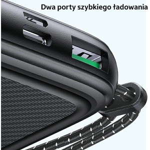 Powerbank USAMS PB56 10000mAh 22.5W 2xQC3.0+PD Fast Charge biały/white 10KCD15102