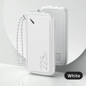 Powerbank USAMS PB56 10000mAh 22.5W 2xQC3.0+PD Fast Charge biały/white 10KCD15102