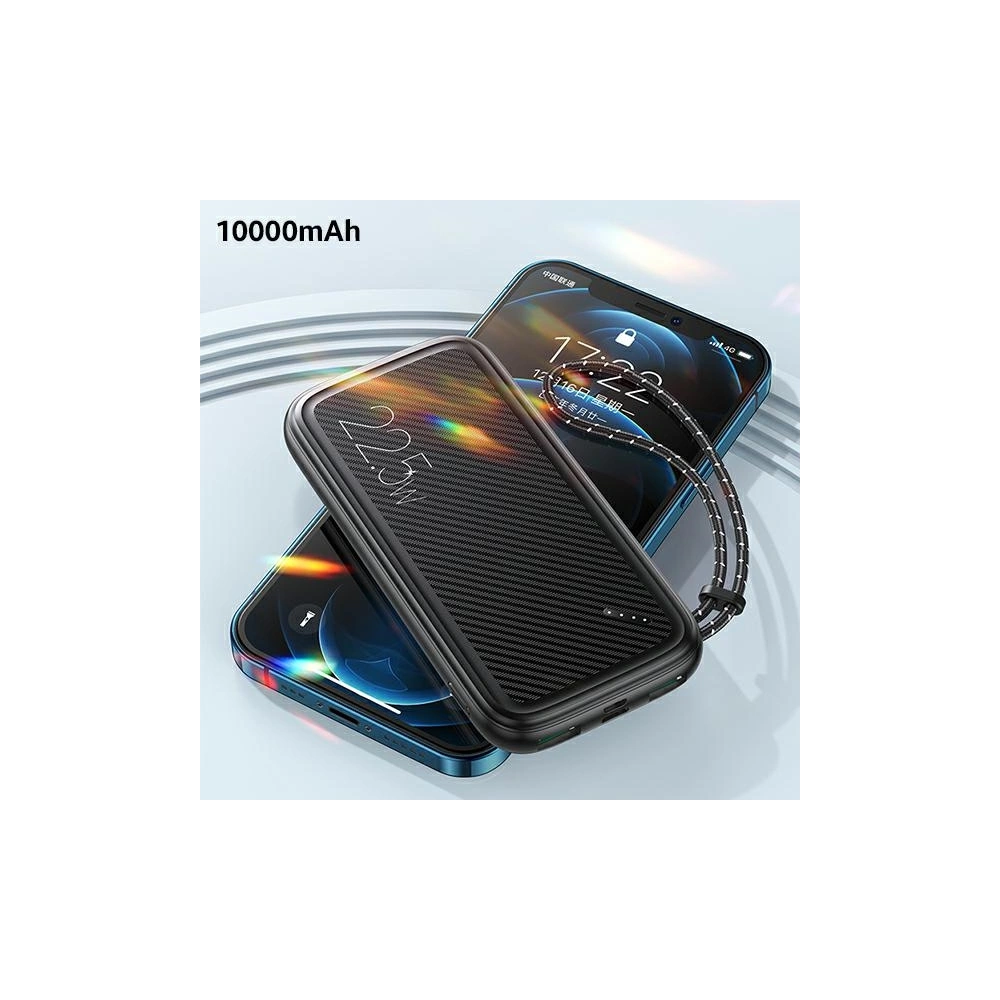 Hurtownia GSM - Powerbank USAMS PB56 10000mAh 22.5W 2xQC3.0+PD Fast Charge czarny/black 10KCD15101 - USA619BLK - {ean13} - Hurt
