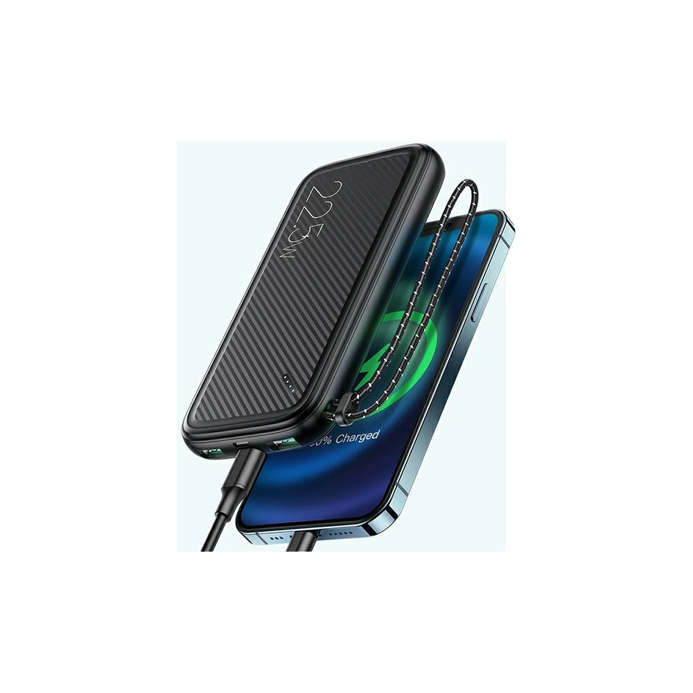 Hurtownia GSM - Powerbank USAMS PB56 10000mAh 22.5W 2xQC3.0+PD Fast Charge czarny/black 10KCD15101 - USA619BLK - {ean13} - Hurt