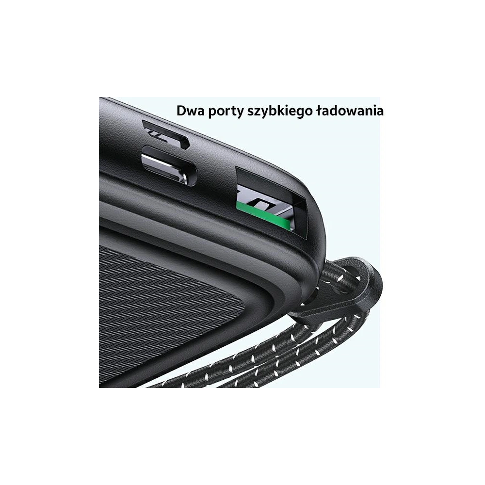 Hurtownia GSM - Powerbank USAMS PB56 10000mAh 22.5W 2xQC3.0+PD Fast Charge czarny/black 10KCD15101 - USA619BLK - {ean13} - Hurt