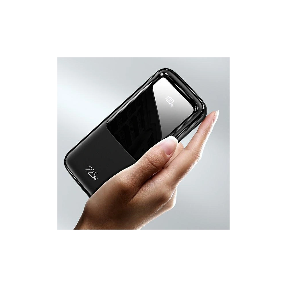 Hurtownia GSM - Powerbanka USAMS PB58 10000mAh 22.5W QC3.0+PD rychlé nabíjení černá/black 10KCD16101 - USA620BLK - {ean13} - Hurt