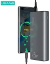 Wholesale USAMS Powerbank PB59 30000mAh 65W 2xQC3.0+PD Fast Charge black CMXLOGTC01 (US-CD165) + cable USB-C-USB-C - USA622BLK - {ean13} - Hurt