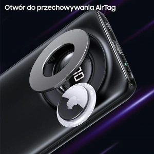 Powerbank USAMS PB62 10000mAh 20W QC3.0+PD Magnetic Wireless Fast Charge czarny/black 10KCD17101