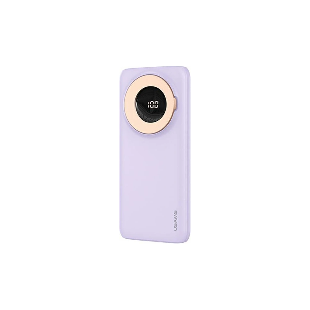 Wholesale USAMS Powerbank PB62 10000mAh 20W QC3.0+PD Magnetic Wireless Fast Charge purple 10KCD17103 (US-CD171) - USA626PRP - {ean13} - Hurt