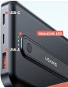 Hurtownia GSM - Powerbank USAMS PB64 10000mAh 20W QC3.0+PD Magnetic Wireless Fast Charge czarny/black 10KCD17301 - USA629BLK - {ean13} - Hurt