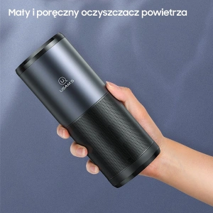 Hurtownia GSM - Przenośny sterylizator powietrza UV-C USAMS czarno-szary/black&gray ZB169JHQ01 - USA631BLKGRY - {ean13} - Hurt