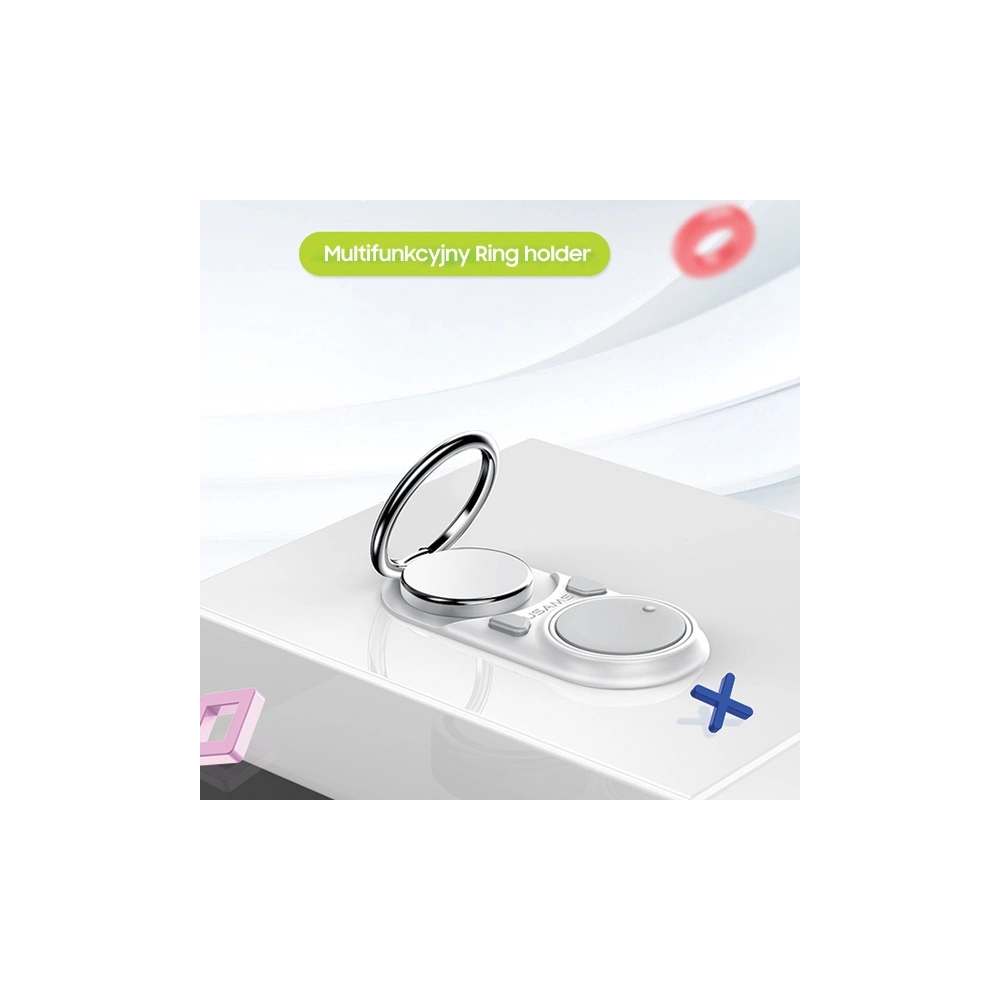 Hurtownia GSM - Uchwyt na palec USAMS Ring holder antystresowy biały/white ZJ44ZJ02 - USA632WHT - {ean13} - Hurt