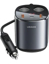 Hurtownia GSM - Automobilový rozbočovač USAMS 2xUSB-A/ 1xUSB-C C28 245W šedý/grey CC151TC01 - USA633GRY - {ean13} - Hurt