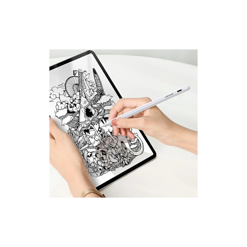 Hurtownia GSM - Rysik USAMS Active Touch Screen Apple iPad biały/white ZB223DRB01 - USA634WHT - {ean13} - Hurt