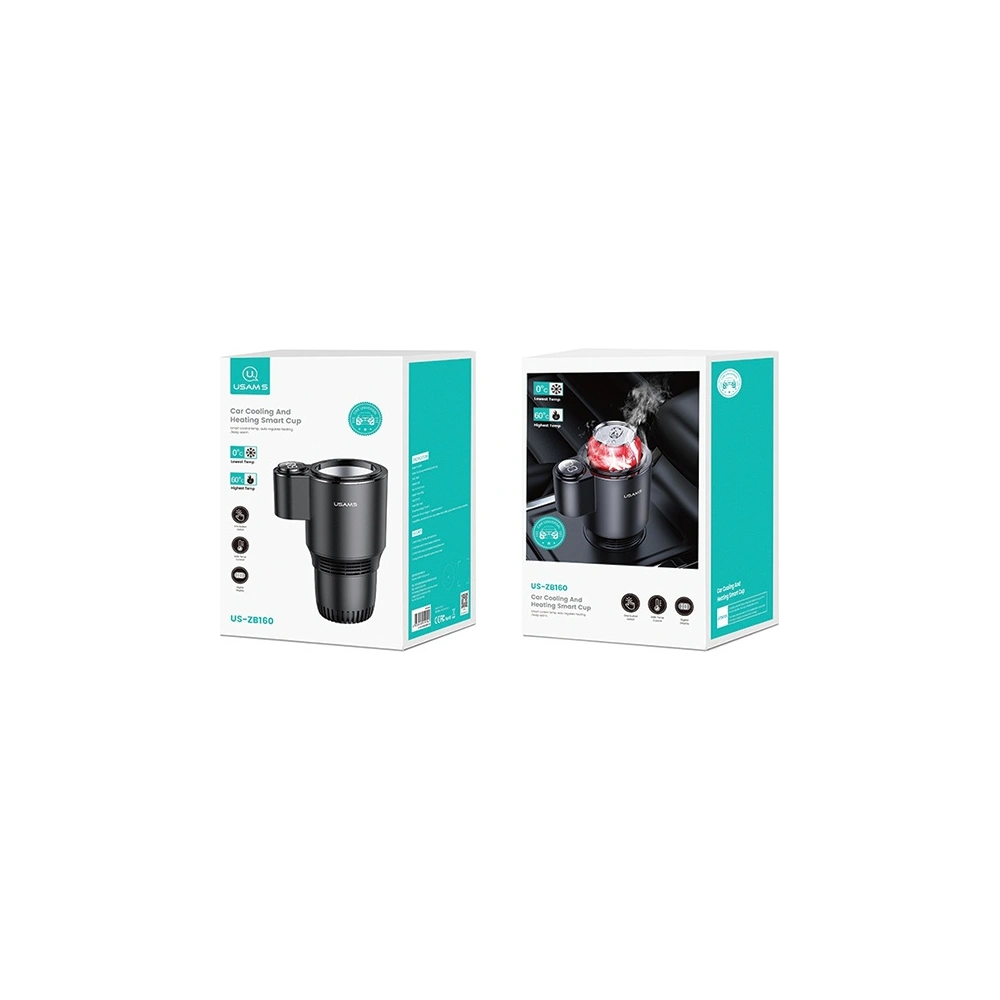Wholesale USAMS Cooling / Heating Car Cup black ZB160LRB01 (US-ZB160) - USA635BLK - {ean13} - Hurt