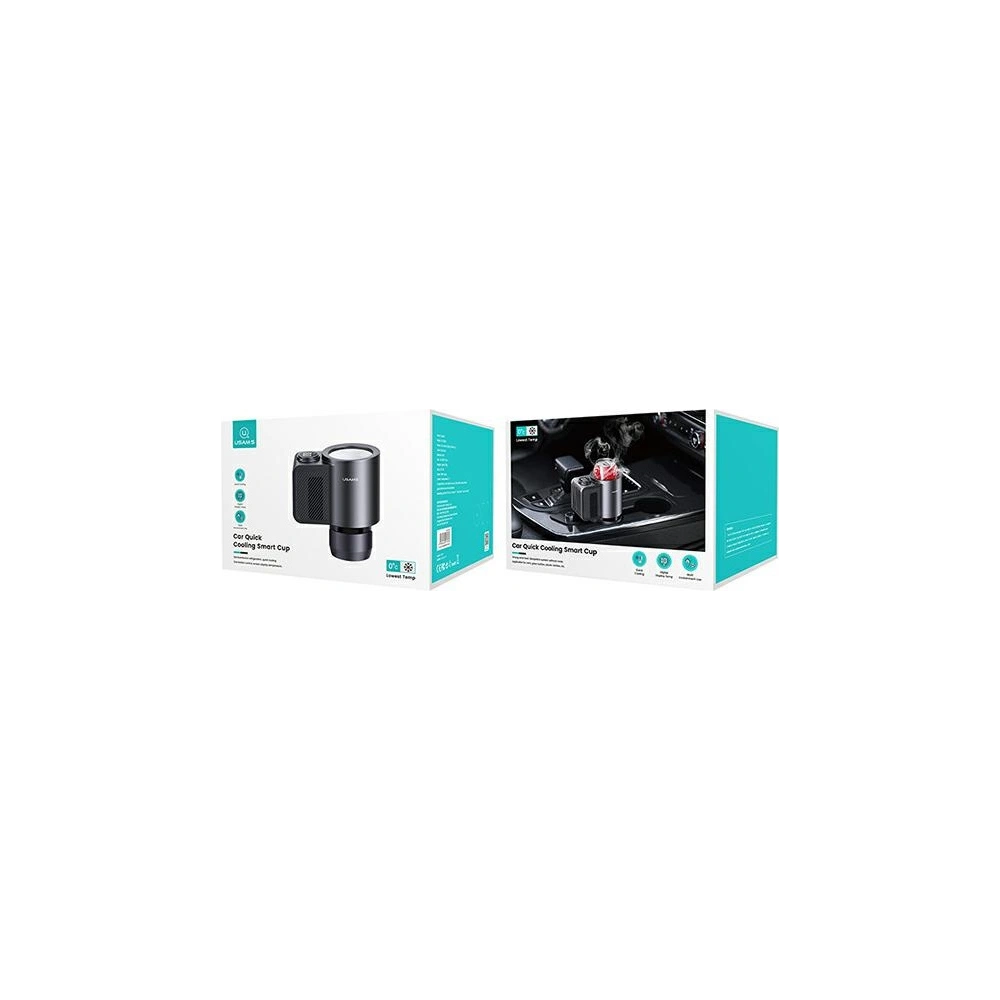 Hurtownia GSM - Automobilový chladič na nápoje USAMS černý/black ZB230LRB01 - USA636BLK - {ean13} - Hurt