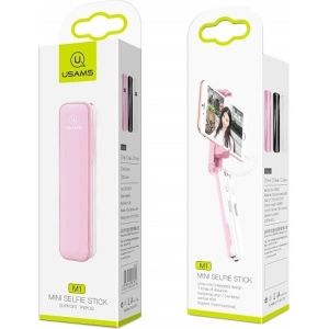 Kijek do selfie USAMS Selfie Stick M1 Mini 3,5mm zielony/green ZB5203