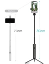 Wholesale USAMS Selfie Stick Meyan Bluetooth czarny/black ZB6901 (US-ZB069) - USA646BLK - {ean13} - Hurt
