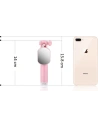 Hurtownia GSM - Kijek do selfie USAMS Selfie Stick Mini Mirror 3,5mm różowy/pink ZB3002 - USA647PNK - {ean13} - Hurt