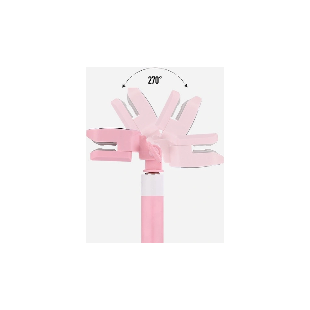 Hurtownia GSM - Selfie tyč USAMS Selfie Stick Mini Mirror 3,5mm růžová/pink ZB3002 - USA647PNK - {ean13} - Hurt
