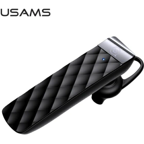 Słuchawka USAMS Bluetooth 5.0 BT1 czarny/black BHUBT101
