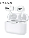 Słuchawki TWS USAMS YB Series Bluetooth 5.0 ANC biały/white BHUYB01