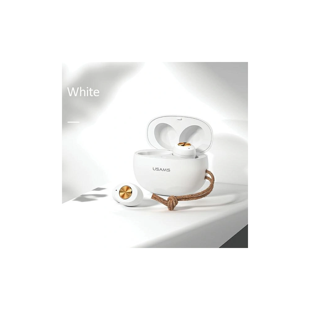 Hurtownia GSM - Sluchátka TWS USAMS ES série Bluetooth 5.0 bílá/white BHUES01 - USA658WHT - {ean13} - Hurt