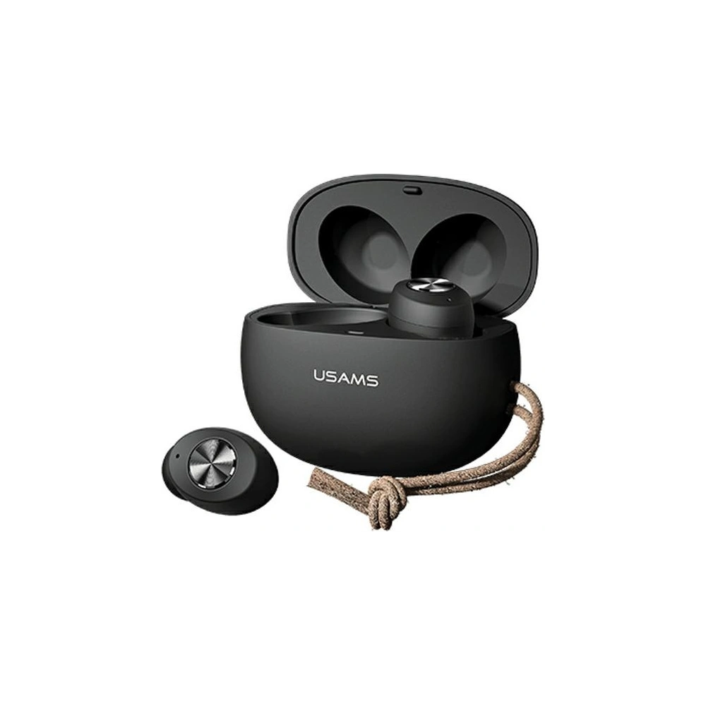 Wholesale USAMS Earphones Bluetooth 5.0 TWS ES series black BHUES02 - USA660BLK - {ean13} - Hurt
