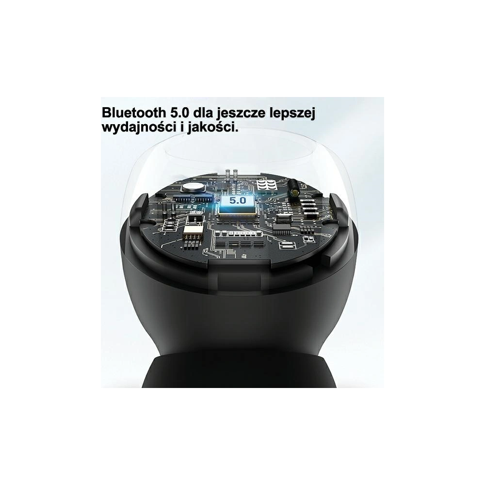 Wholesale USAMS Earphones Bluetooth 5.0 TWS ES series black BHUES02 - USA660BLK - {ean13} - Hurt