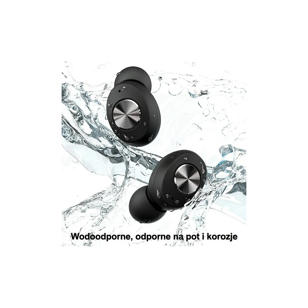 Wholesale USAMS Earphones Bluetooth 5.0 TWS ES series black BHUES02 - USA660BLK - {ean13} - Hurt