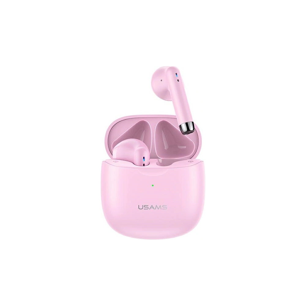 Hurtownia GSM - Słuchawki TWS USAMS IA series Bluetooth 5.0 różowy/pink BHUIA04 - USA664PNK - {ean13} - Hurt
