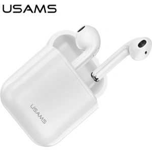 Hurtownia GSM - Słuchawki TWS USAMS LU series Bluetooth 5.0 biały/white BHULU01 - USA666WHT - {ean13} - Hurt
