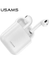 Sluchátka TWS USAMS LU série Bluetooth 5.0 bílé/white BHULU01