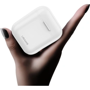 Hurtownia GSM - Sluchátka TWS USAMS LU série Bluetooth 5.0 bílé/white BHULU01 - USA666WHT - {ean13} - Hurt