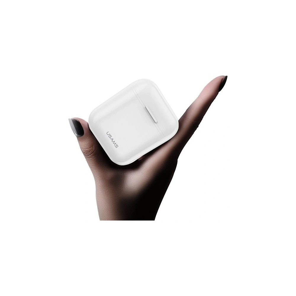 Hurtownia GSM - Sluchátka TWS USAMS LU série Bluetooth 5.0 bílé/white BHULU01 - USA666WHT - {ean13} - Hurt