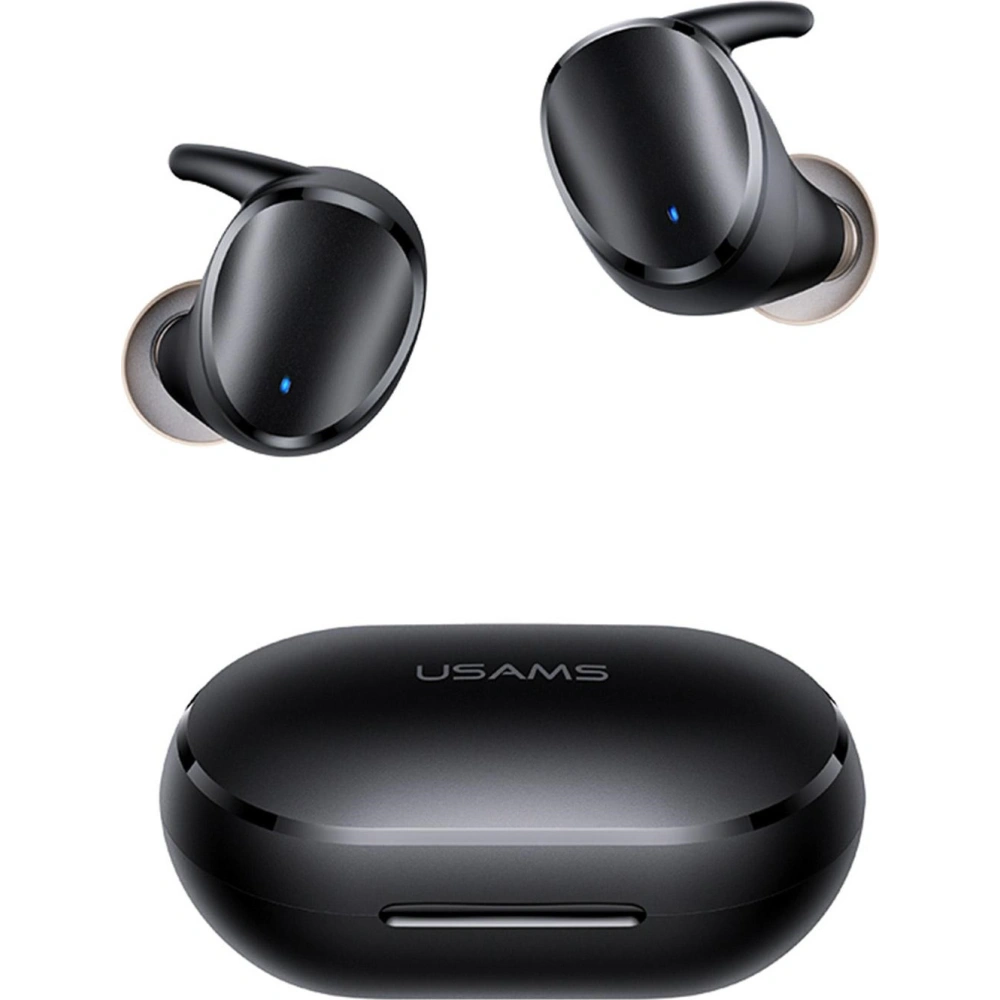 Hurtownia GSM - Sluchátka TWS USAMS LX Series Dual mic Bluetooth 5.0 černá/black BHULX01 - USA667BLK - {ean13} - Hurt