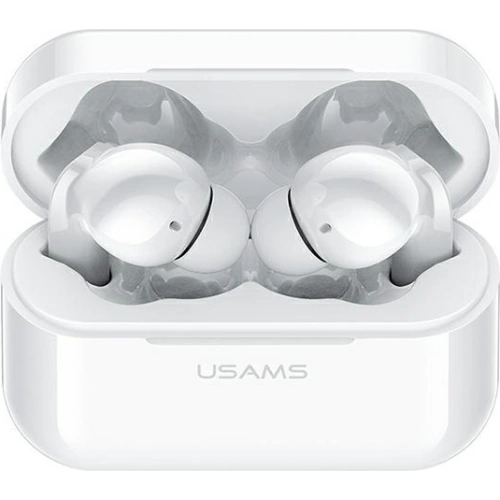 Słuchawki TWS USAMS LY series Bluetooth 5.0 ANC biały/white BHULY06