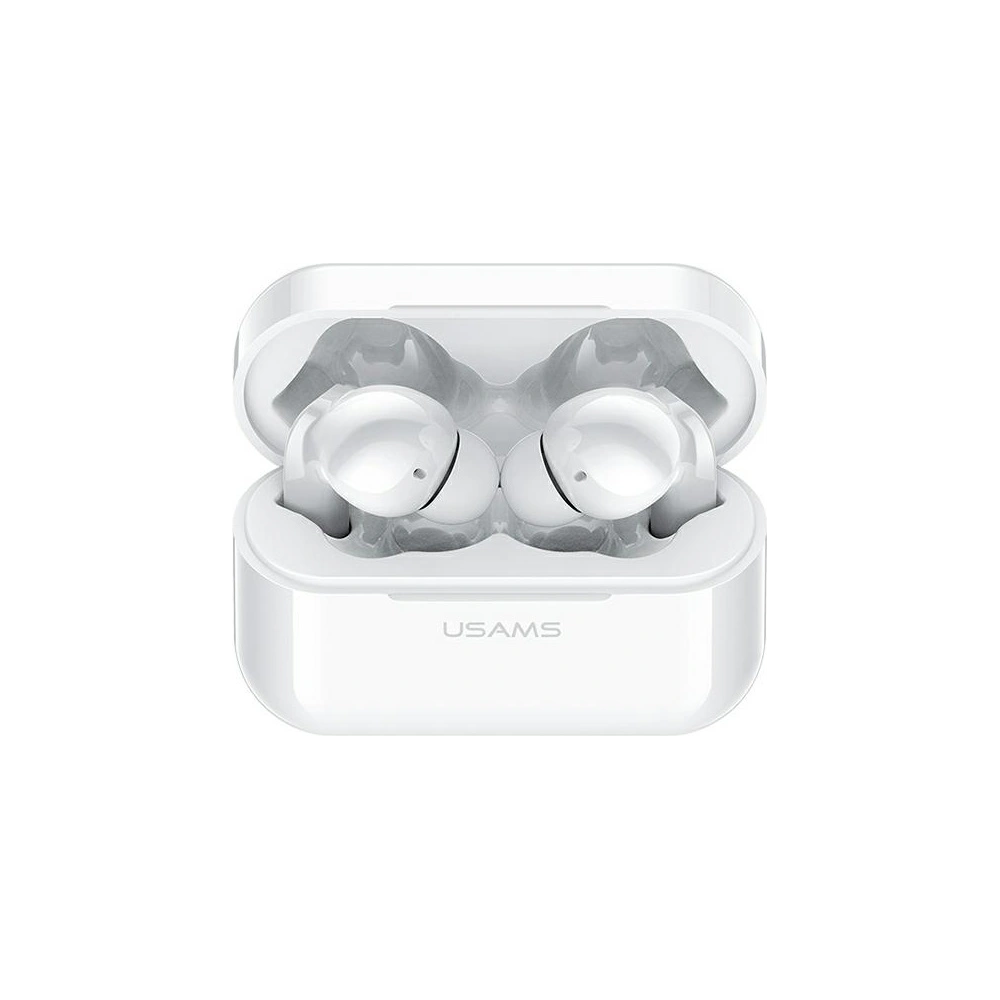 Wholesale USAMS Earphones Bluetooth 5.0 TWS LY series ANC white BHULY06 - USA668WHT - {ean13} - Hurt