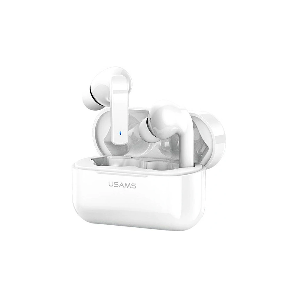 Wholesale USAMS Earphones Bluetooth 5.0 TWS LY series ANC white BHULY06 - USA668WHT - {ean13} - Hurt