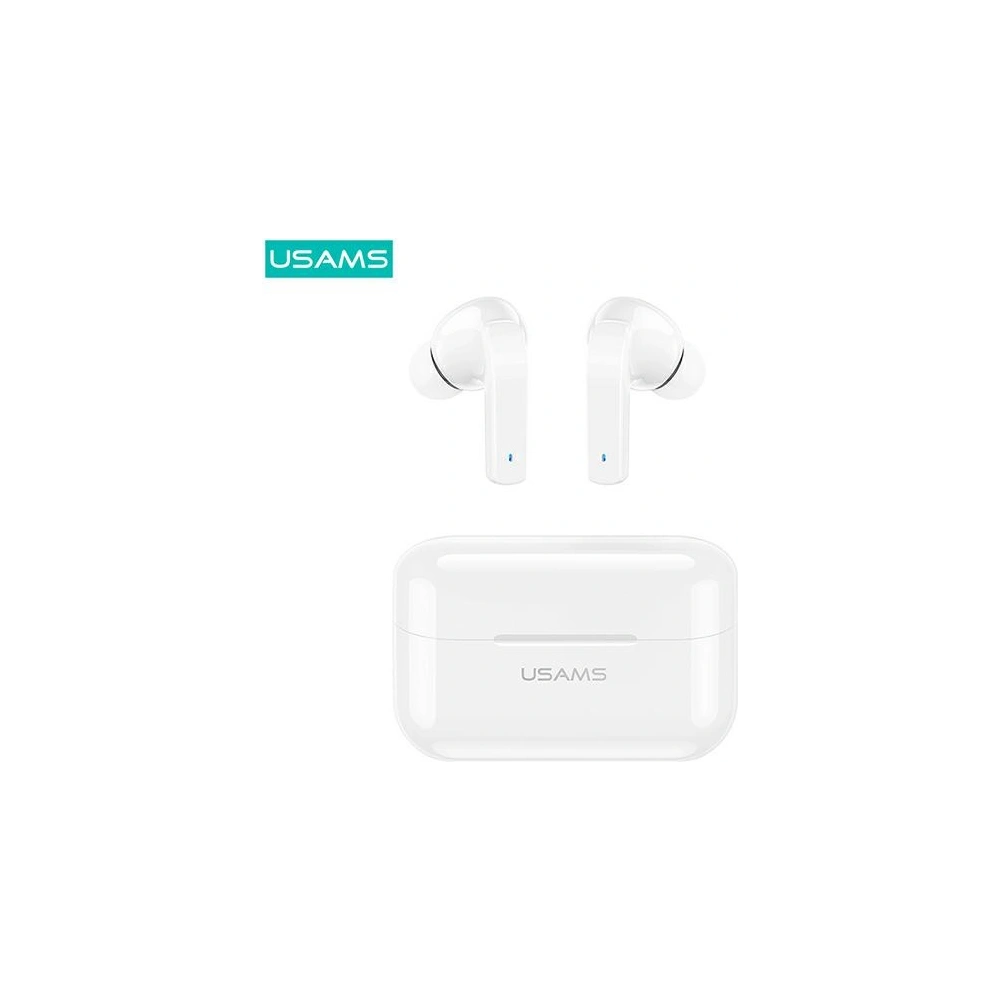 Wholesale USAMS Earphones Bluetooth 5.0 TWS LY series ANC white BHULY06 - USA668WHT - {ean13} - Hurt
